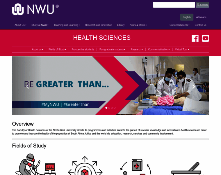 Health-sciences.nwu.ac.za thumbnail