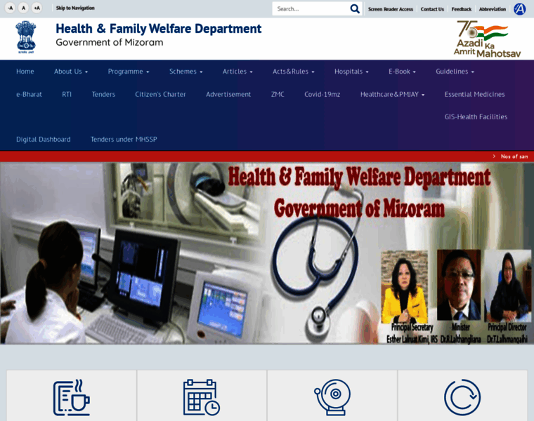 Health.mizoram.gov.in thumbnail
