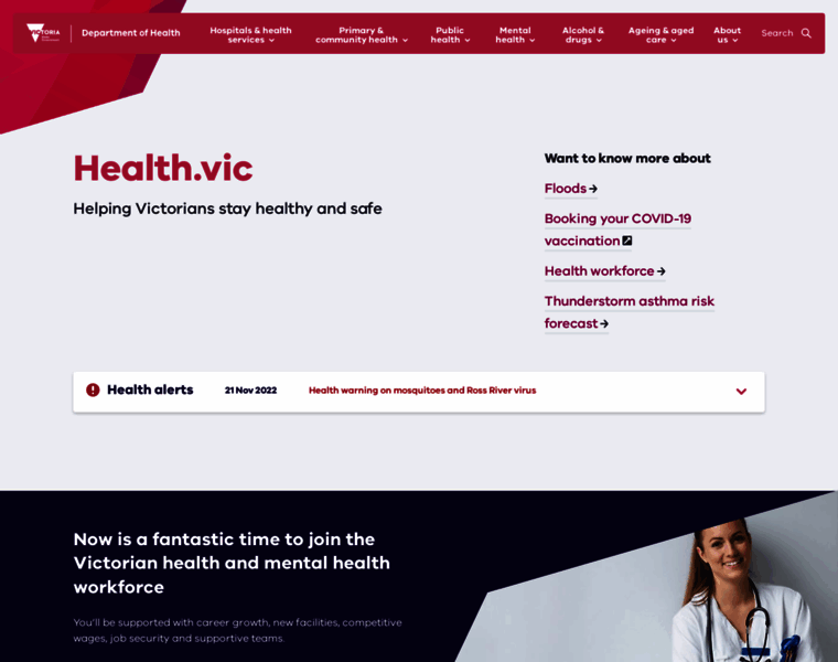 Health.vic.gov.au thumbnail