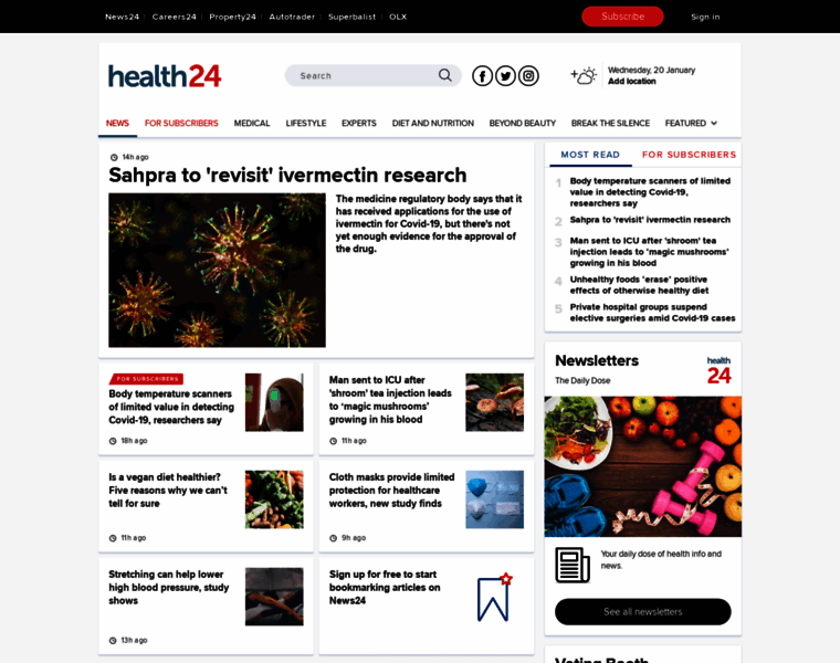 Health24.co.za thumbnail