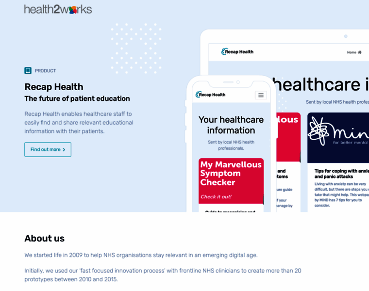 Health2works.com thumbnail