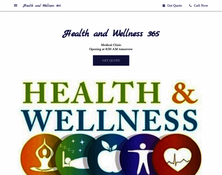 Healthandwellness365.org thumbnail