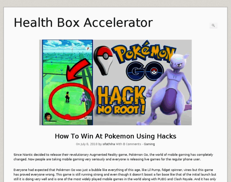 Healthboxaccelerator.com thumbnail