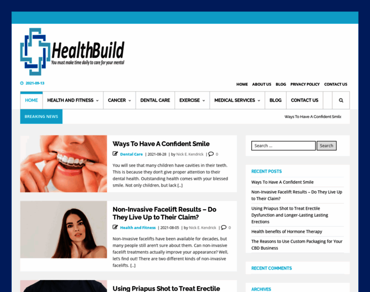 Healthbuild.us thumbnail