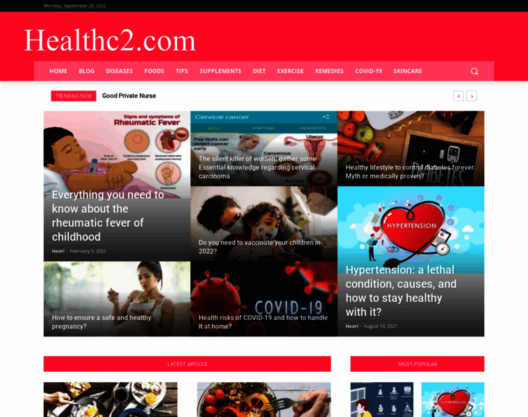 Healthc2.com thumbnail