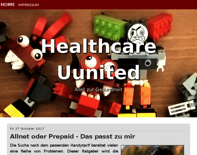 Healthcare-united.de thumbnail