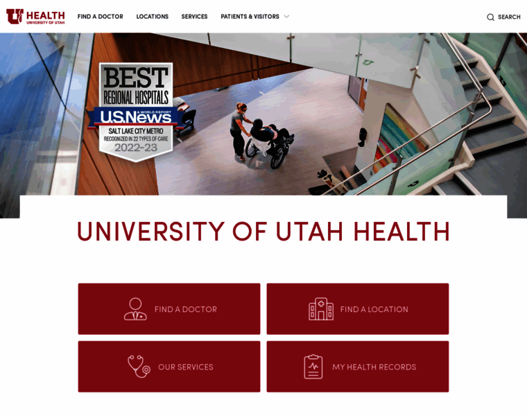 Healthcare.utah.edu thumbnail