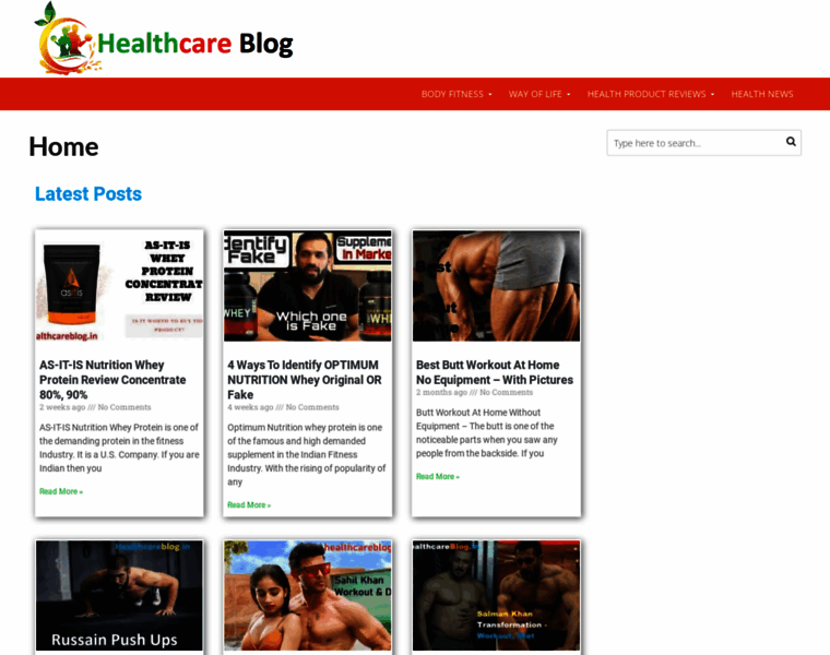 Healthcareblog.in thumbnail