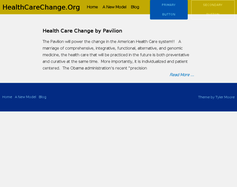 Healthcarechange.org thumbnail