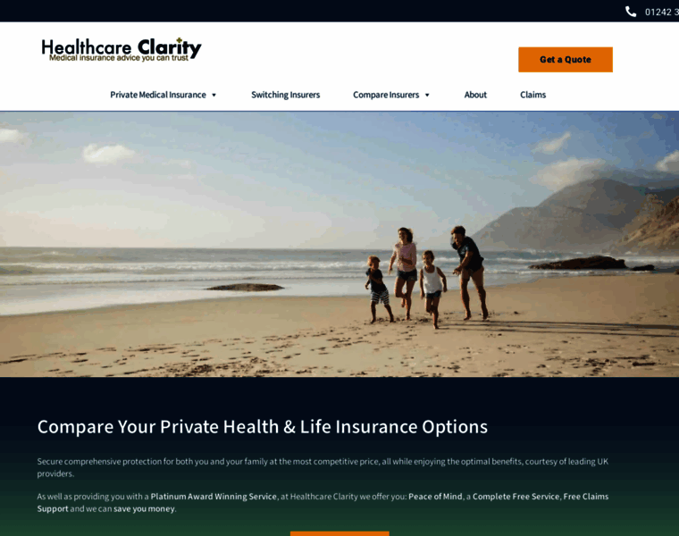 Healthcareclarity.co.uk thumbnail