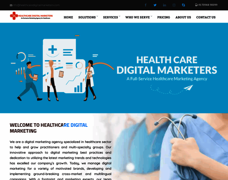 Healthcaredigitalmarketers.com thumbnail