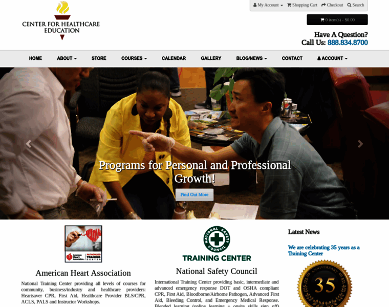 Healthcareeducation.org thumbnail