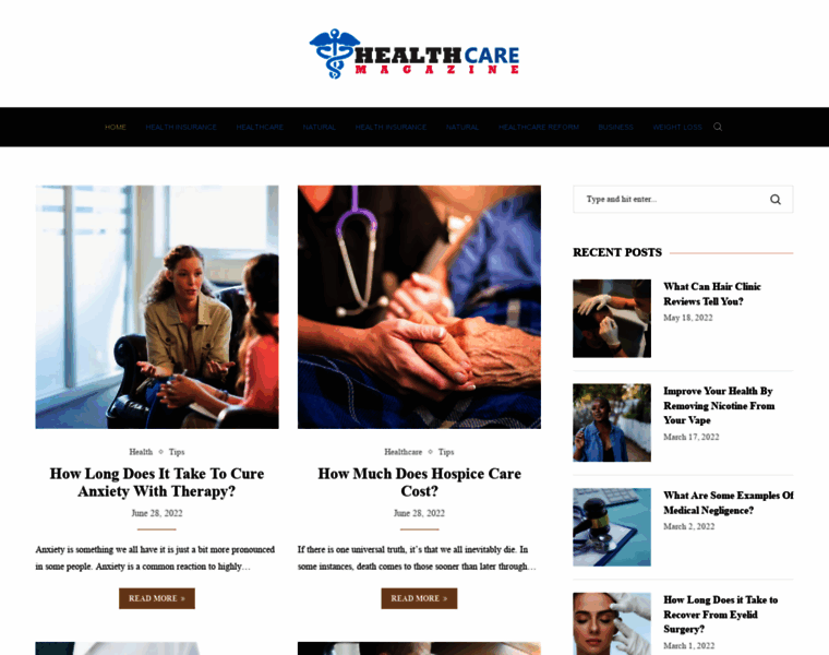 Healthcarereformmagazine.com thumbnail