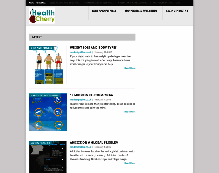 Healthcherry.com thumbnail