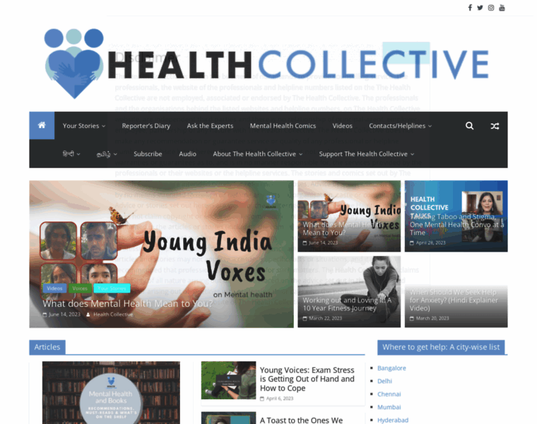 Healthcollective.in thumbnail