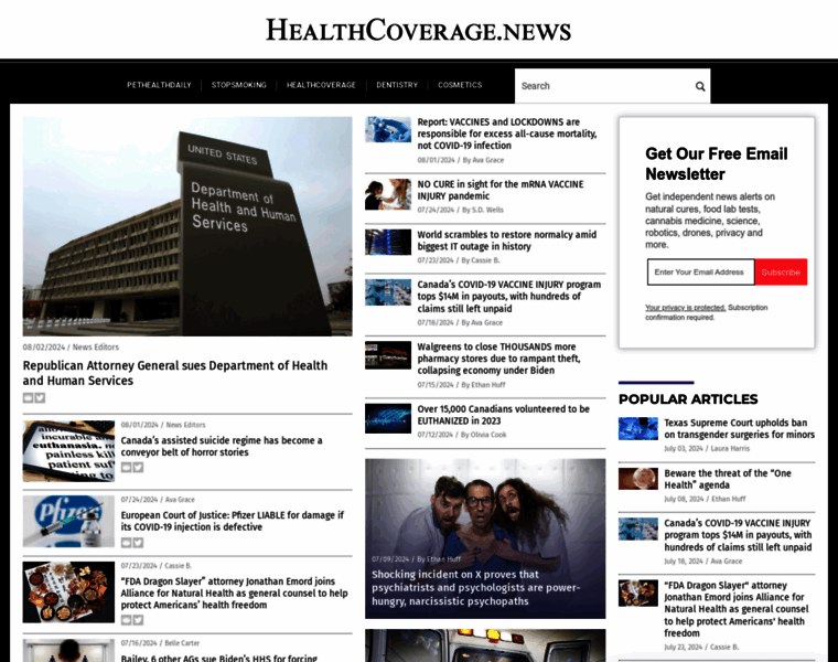 Healthcoverage.news thumbnail