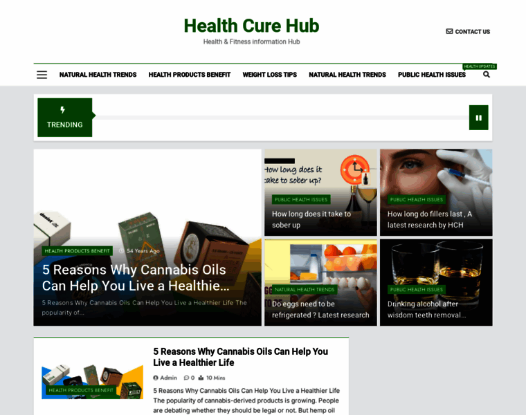 Healthcurehub.com thumbnail