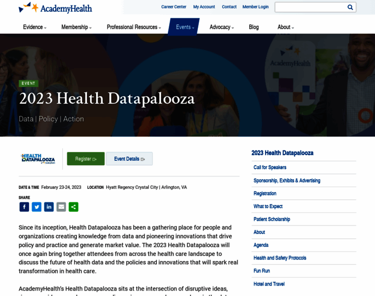 Healthdatapalooza.org thumbnail