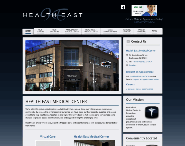 Healtheastmedical.com thumbnail