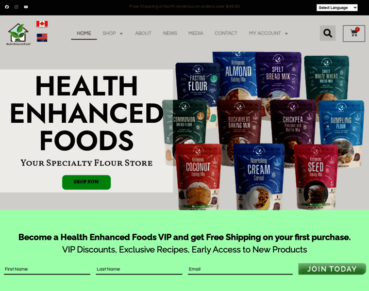 Healthenhancedfoods.com thumbnail