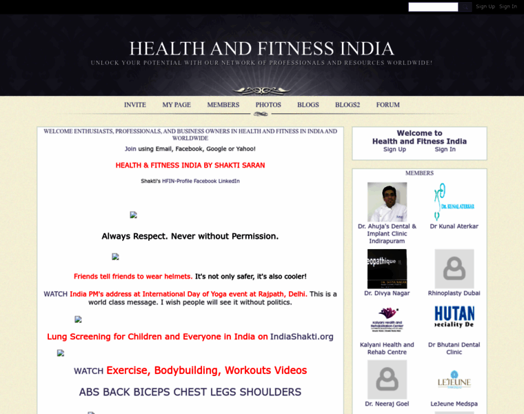 Healthfitnessindia.com thumbnail