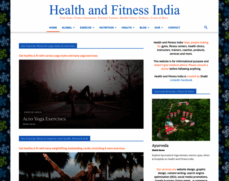 Healthfitnessindia.in thumbnail