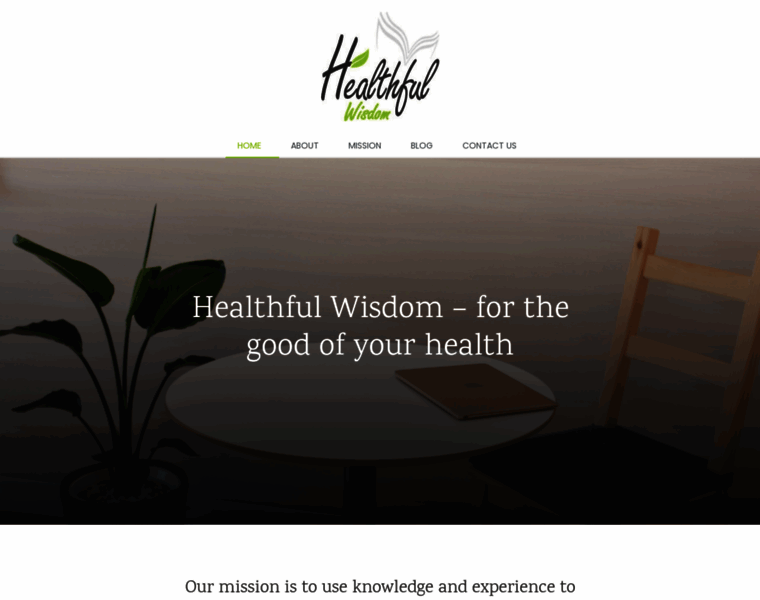 Healthfulwisdom.com thumbnail