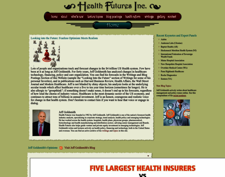 Healthfutures.net thumbnail