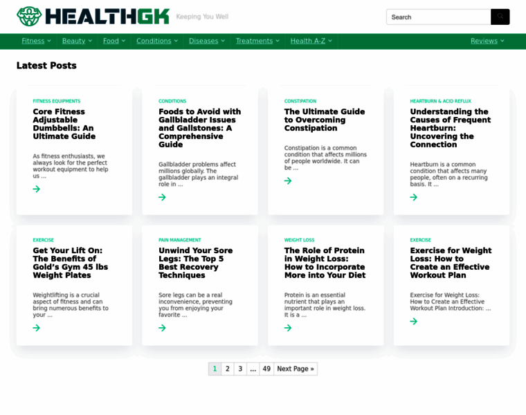Healthgk.com thumbnail