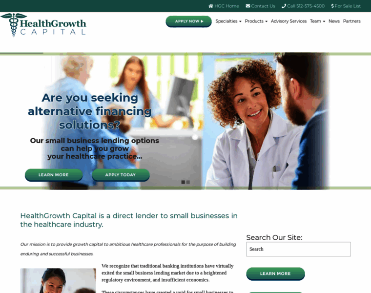 Healthgrowthcapital.com thumbnail