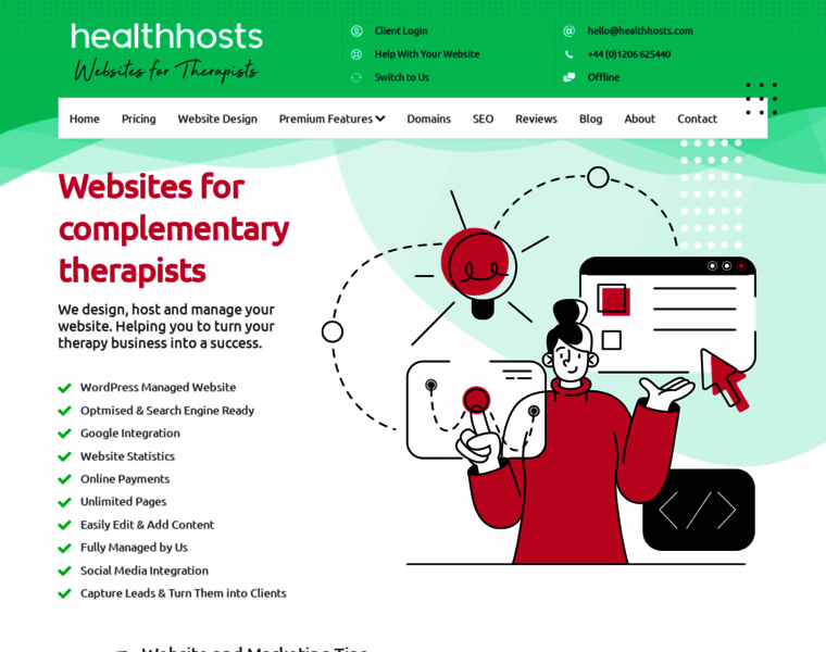 Healthhosts.com thumbnail