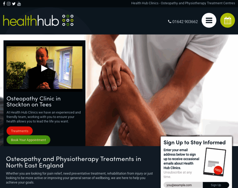 Healthhubclinics.co.uk thumbnail