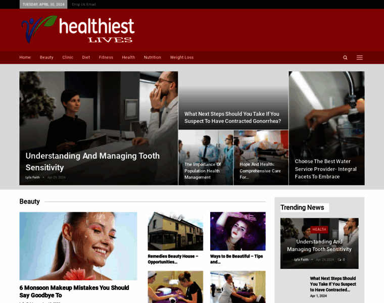 Healthiest-lives.com thumbnail
