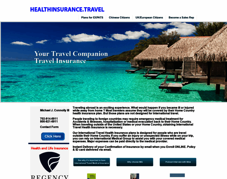 Healthinsurance.travel thumbnail