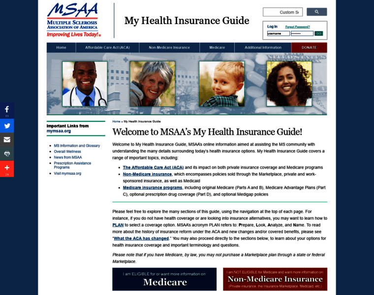 Healthinsuranceguide.mymsaa.org thumbnail