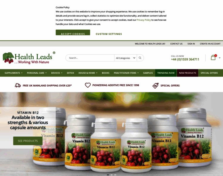 Healthleadsuk.com thumbnail