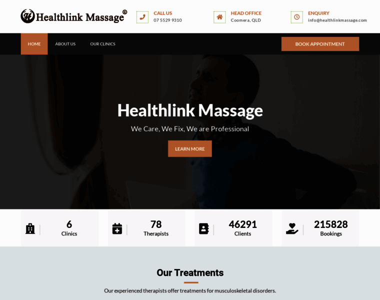 Healthlinkmassage.com thumbnail