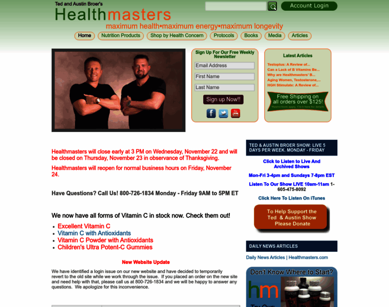 Healthmasters.com thumbnail