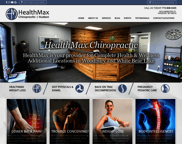 Healthmaxchiro.com thumbnail