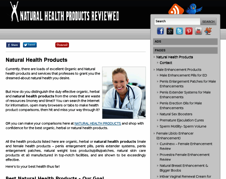 Healthnaturalproducts.net thumbnail
