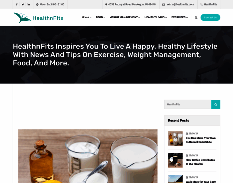 Healthnfits.com thumbnail