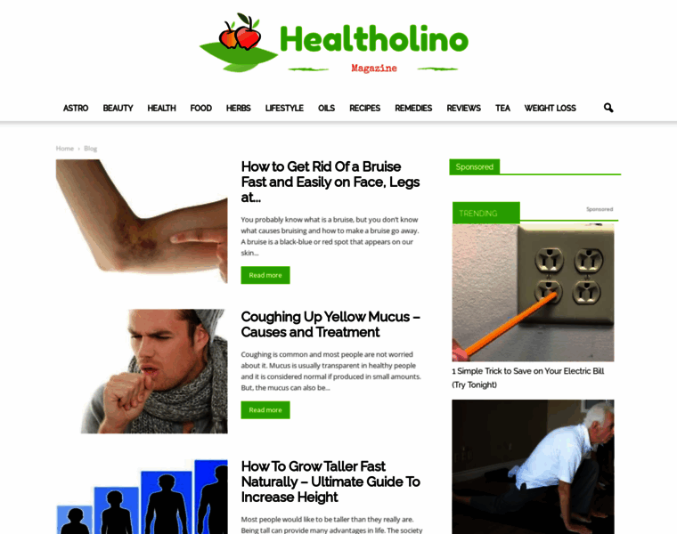 Healtholino.com thumbnail