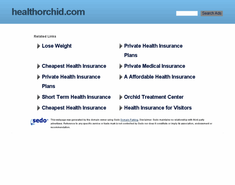 Healthorchid.com thumbnail