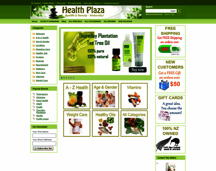 Healthplaza.co.nz thumbnail