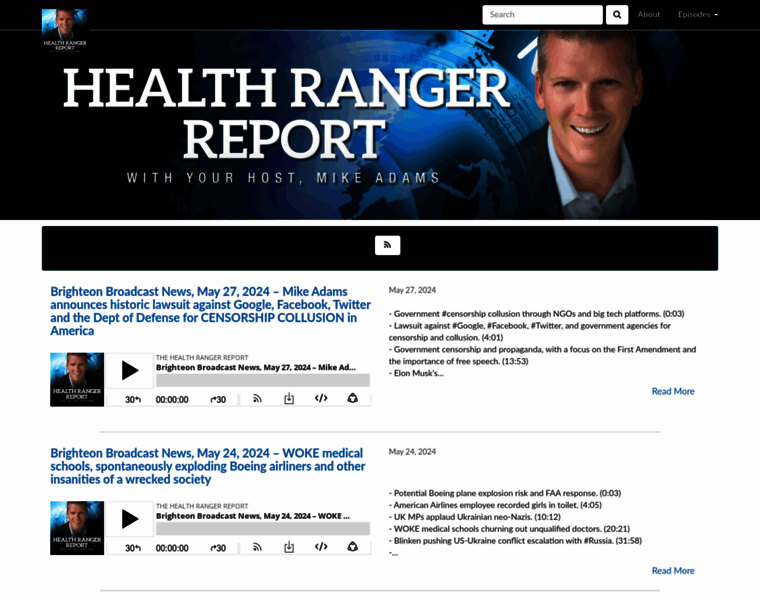 Healthrangerreport.com thumbnail