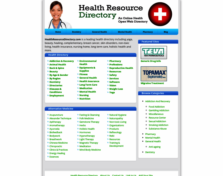 Healthresourcedirectory.com thumbnail