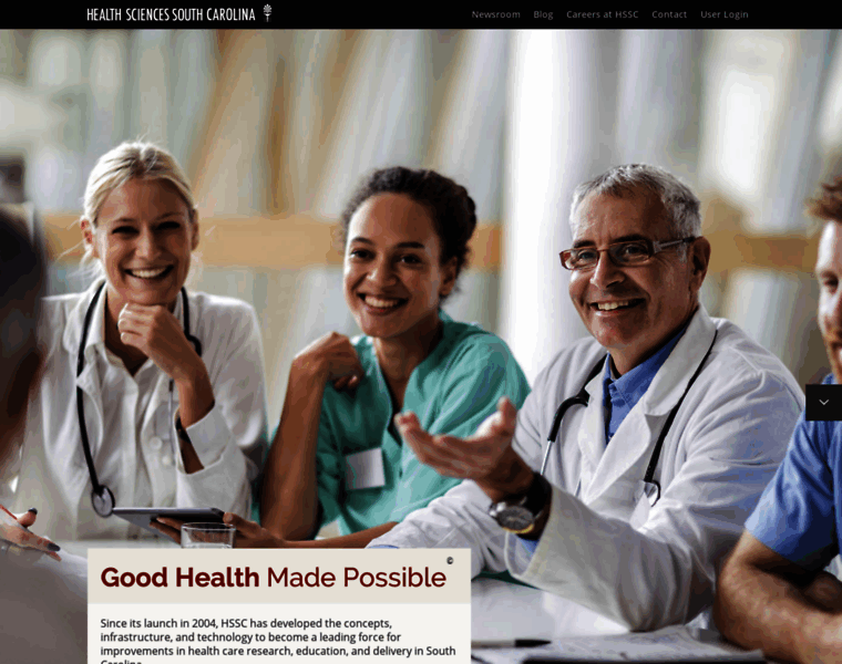 Healthsciencessc.org thumbnail