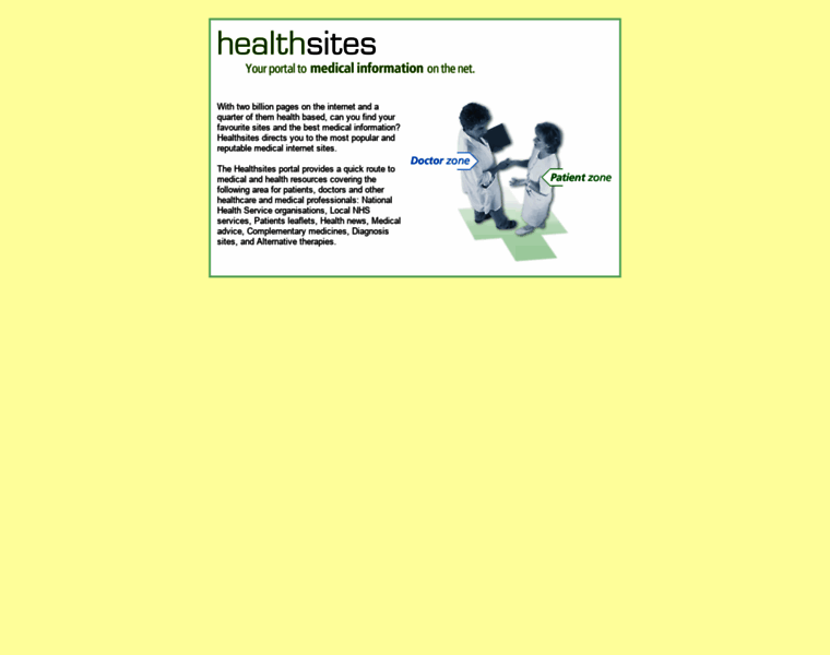 Healthsites.co.uk thumbnail