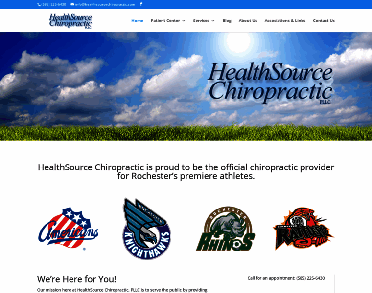 Healthsourcechiropractic.com thumbnail