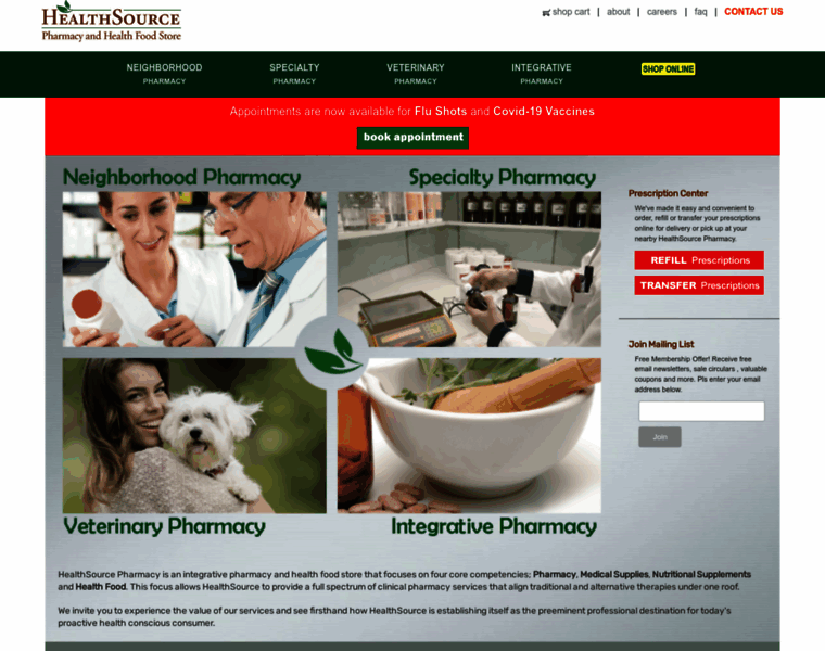 Healthsourcepharmacy.com thumbnail